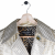 Dolce & Gabbana gold & ivory pied de poule trench coat 
