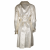 Dolce & Gabbana gold & ivory pied de poule trench coat 