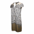 Massimo Dutti paisley print tunic dress