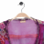 Galliano vintage silk wrap blouse