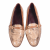 Tod's python leather loafers