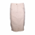 Angelo Marani elastic crystal embellished linen denim skirt