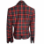 Jupe checked single breasted blazer