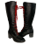 Kickers lace up knee boots