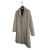 Stefanel single breasted wool blend coat