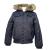 United Colors of Benetton puffer jacket with faux fur hoodie