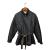 H&M Studio bi-color belted coat