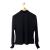 Taifun semi sheer shirt with applique wool details