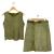Unbranded sheepskin double face skirt and top set