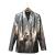 Bershka metallic blazer