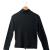 Rocco Barroco leather and wool blend knit jacket, vest & bag set