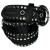 Rocco Barocco pony skin studded belt