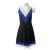 H&M sleeveless block color mini dress