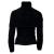 Nassos turtle neck asymmetrical sweater with cape