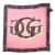 Guess silk scarf with monogram 