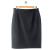 Barbara Taddei wool blend pencil skirt with velvet buttons