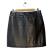 Trussardi Jeans mini leather skirt