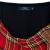 Polo Ralph Lauren 100% silk plaid wrap skirt
