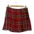 Polo Ralph Lauren 100% silk plaid wrap skirt