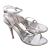 Vassilis Zoulias Old Athens silver leather sandals
