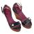 M Missoni leather platform sandals