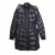 DKNY 3/4 hooded puffer coat 