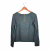 Supertrash mohair blend sweater with back zip