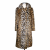Unbranded vintage leopard print faux fur coat