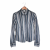 Trussardi T Space striped cotton blend shirt