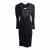 Valli velvet cut out fitted dress
