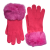 Unbranded wool blend & real fur trimmed  gloves